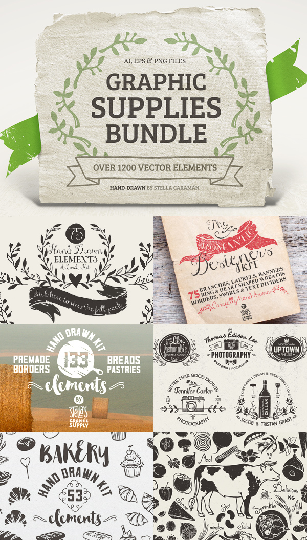 Graphic Supplies Bundle