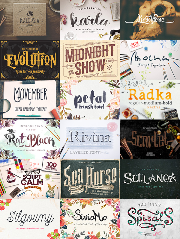 Download Massive 50 Fonts Bundle Alienvalley