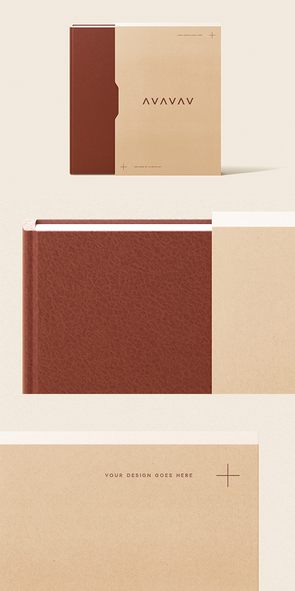 Book With Slipcase Mockup