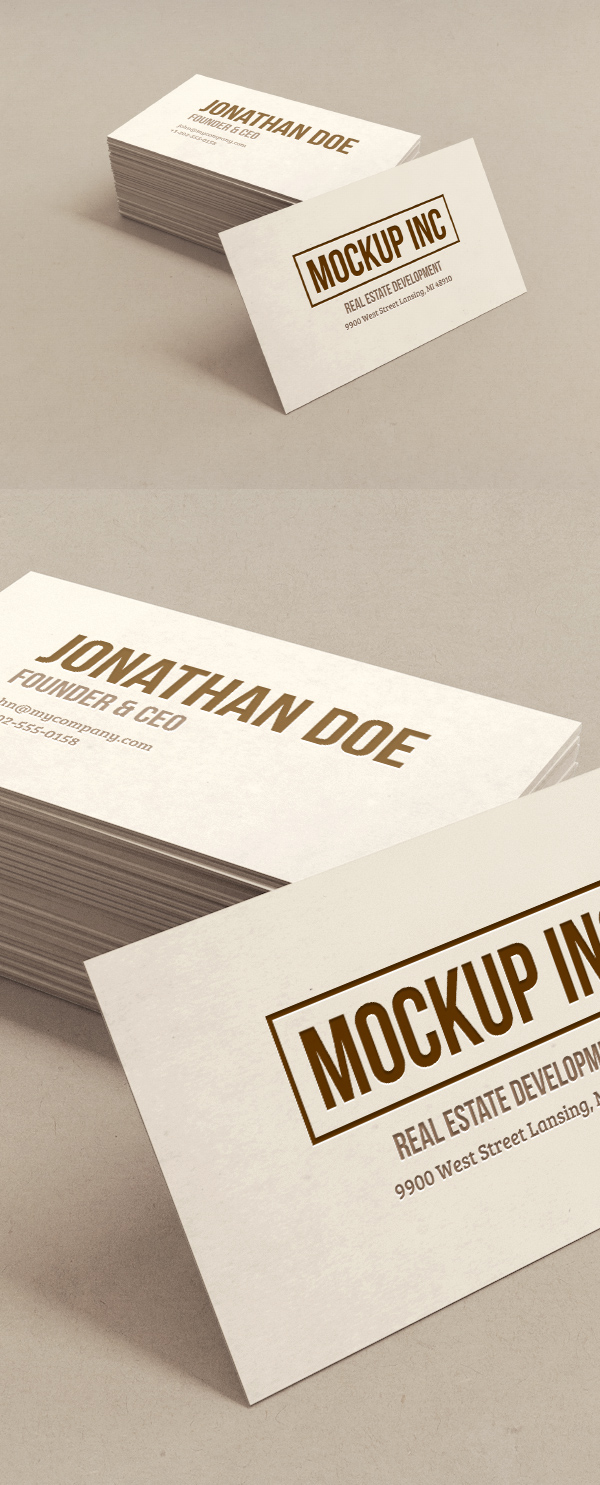 Business Card Mockup