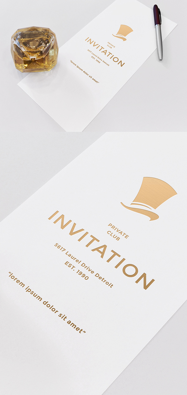 Invitation Mockup