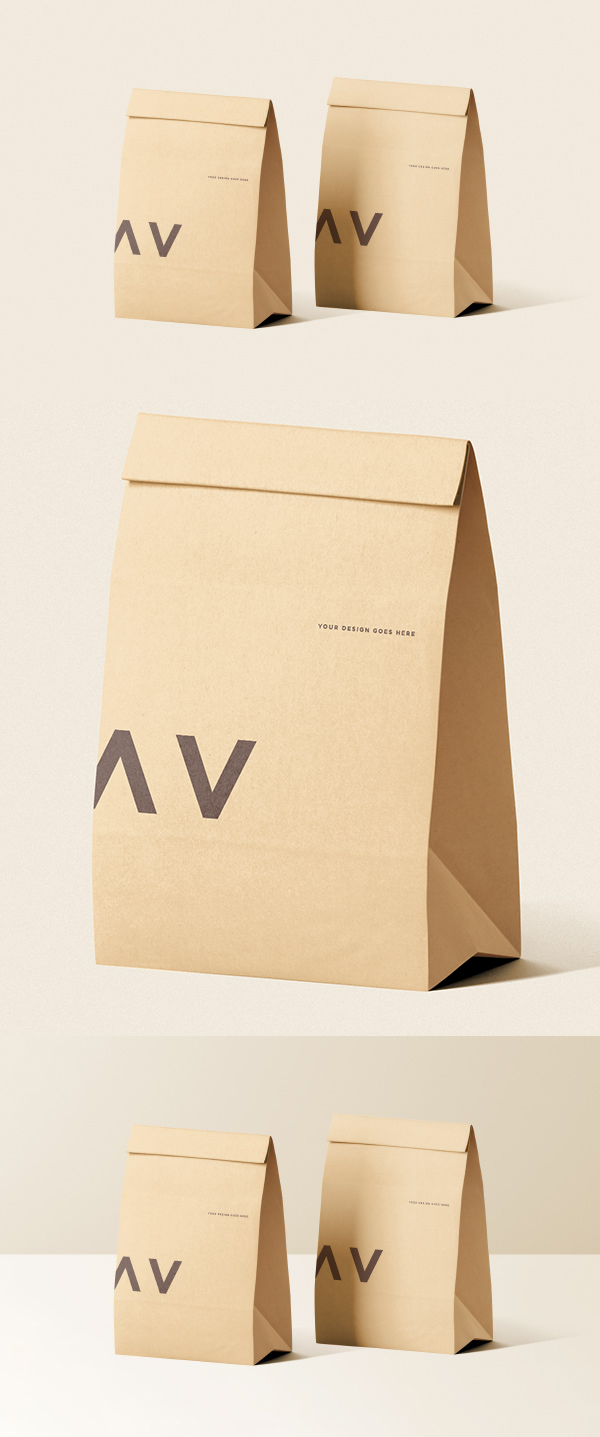 Paper Bag Mockup 2